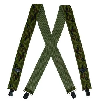 Adjustable Elastic X-Back Pant Suspenders