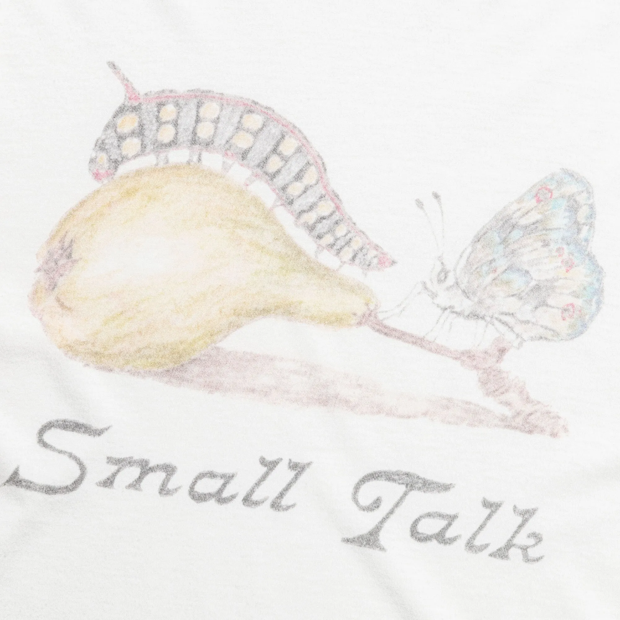 Butterfly Caterpillar Tee - White