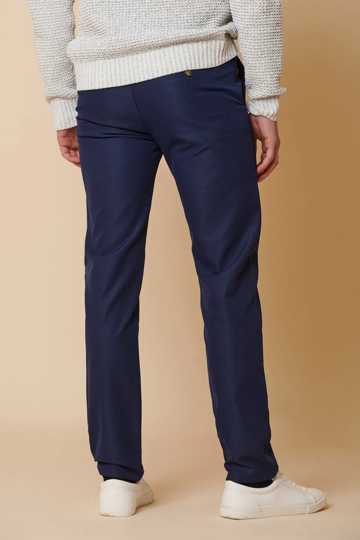 ENZO - Royal Blue Chinos