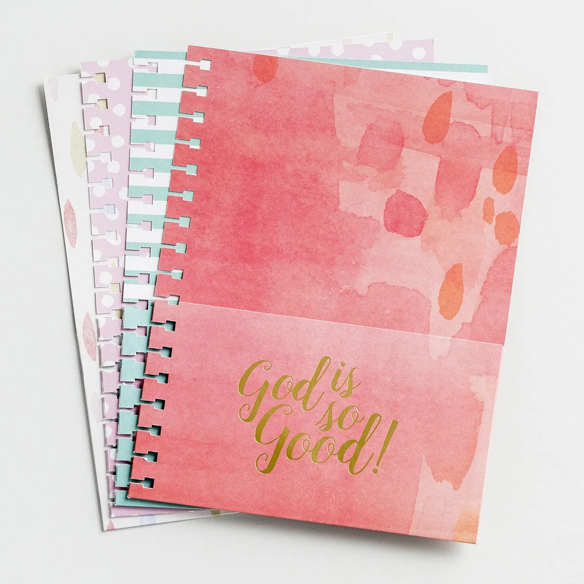 God Is So Good - Agenda Planner Pocket Inserts, Set of 4