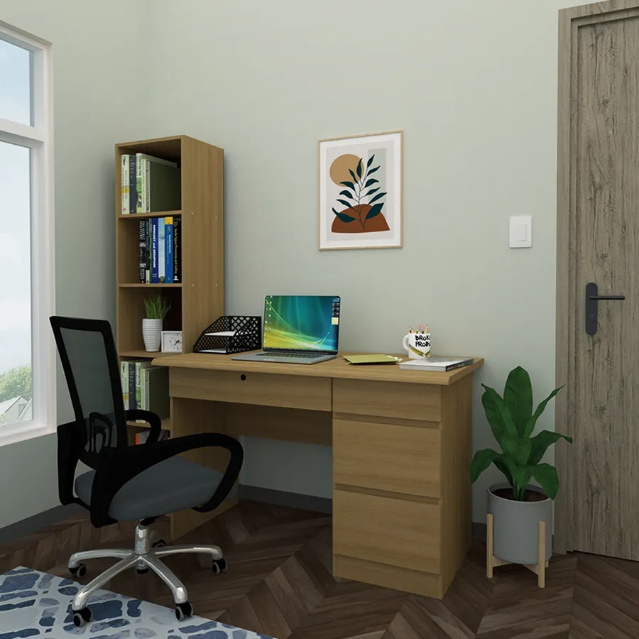 Gray Office Desk