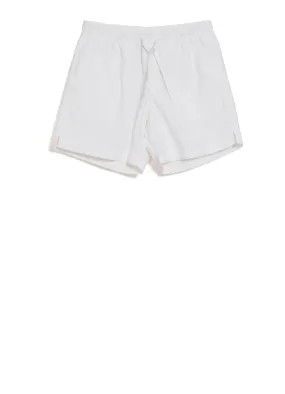 JANIK | Casual Drawstring Shorts | White