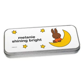 melanie shining bright  Personalised Pencil Tin