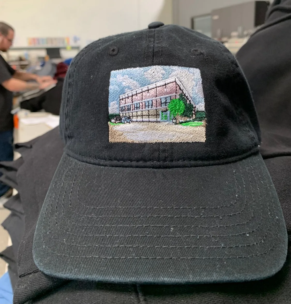 Pam's Painting - Classic Dad Hat Black