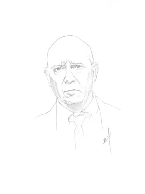 Sketch of Capt. Cragen