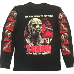 ZOMBIE FULCI LONG SLEEVE SHIRT